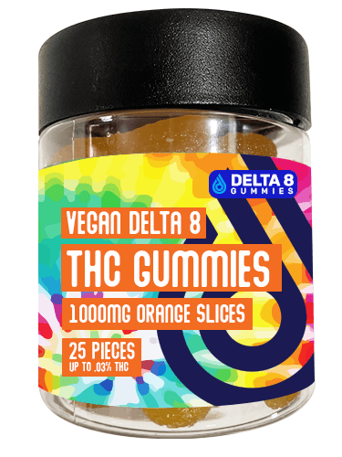 Orange Slices 40mg per slice delta 8 thc