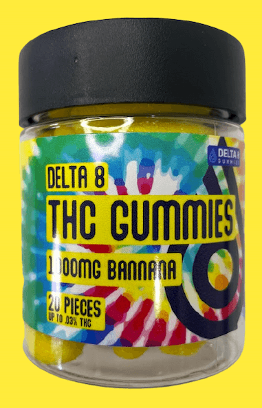 1000mg Delta 8 Bananas Case