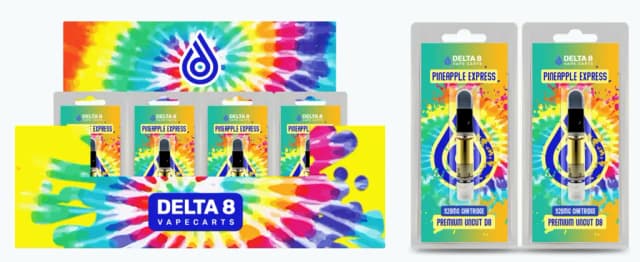Delta 8 Vape Carts 1ml Case Pineapple Express