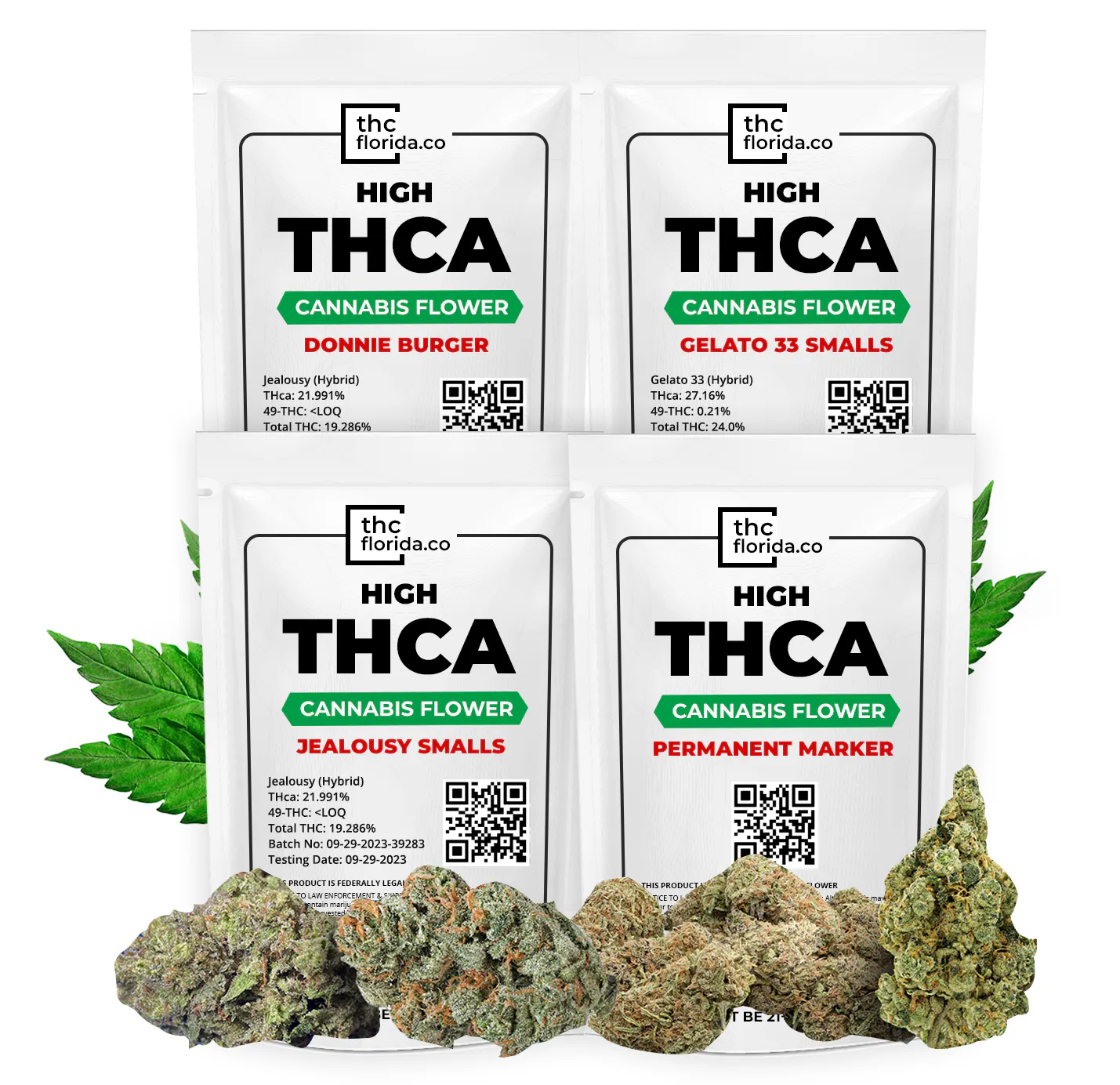 THCA Quarter Sampler